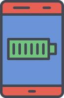 batterij vector pictogram