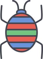 bug vector pictogram