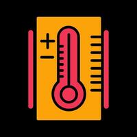 thermometer vector pictogram