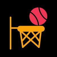 basketbal vector pictogram