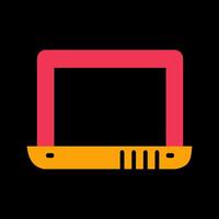 laptop vector pictogram