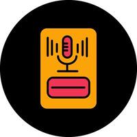 microfoon vector pictogram