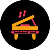 piano vector pictogram