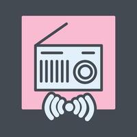 radio vector pictogram