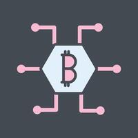 bitcoin vector pictogram