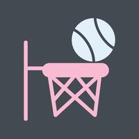 basketbal vector pictogram