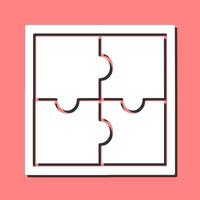 puzzel vector pictogram