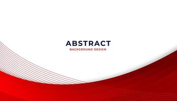 abstract rood golvend bedrijf stijl achtergrond. vector illustratie