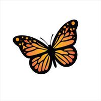 vlinder pictogrammen. vlinder icoon vector ontwerp illustratie. vlinder gemakkelijk teken vergelijkbaar ontwerp. vlinder icoon geïsoleerd Aan wit achtergrond van landschapsarchitectuur uitrusting verzameling.