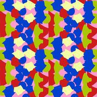 naadloos vector abstract patroon met contrasterend vlekken, zuiver kleuren