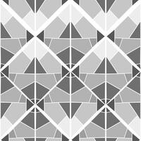 naadloos vector patroon met gebrandschilderd glas grijs-wit achromatisch bril