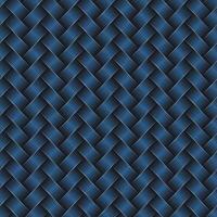 het weven patroon achtergrond in blauw kleur vector