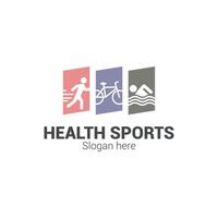 vector logo ontwerp templete sport- Gezondheid.