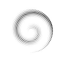 abstract cirkel stippel halftone vector ontwerp