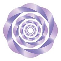 decoratief ronde kader met abstract bloemen ornament. circulaire kader. elegant element voor ontwerp. vector. vector