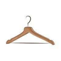 illustratie van kleren hanger vector