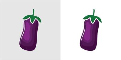 aubergine vector kunst ontwerp