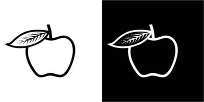 apel fruit ontwerp vector kunst