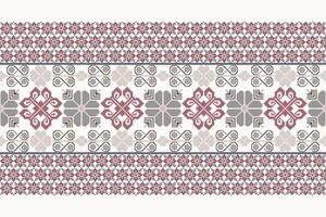 naadloos pixel kunst patroon. aztec meetkundig vector achtergrond. kan worden gebruikt in textiel ontwerp, web ontwerp voor maken van kleren, accessoires, decoratief papier, rugzak, inpakken, envelop, tegel, enz.