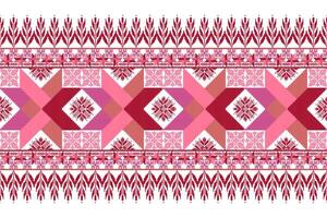naadloos pixel kunst patroon. aztec meetkundig vector achtergrond. kan worden gebruikt in textiel ontwerp, web ontwerp voor maken van kleren, accessoires, decoratief papier, rugzak, inpakken, envelop, tegel, enz.