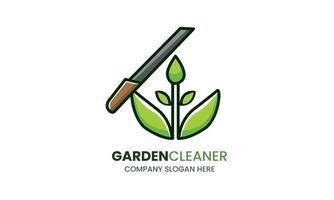 ai gegenereerd tuin onderhoud onderhoud vector logo ontwerp