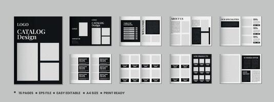 catalogus ontwerp of Product catalogus sjabloon ontwerp vector