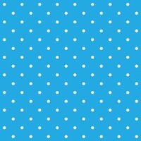 blauw en wit naadloos polka punt patroon vector