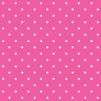 roze en wit naadloos polka punt patroon vector