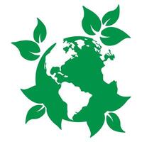 wereld milieuvriendelijk symbool icoon concept ideeën vector