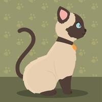 schattig kat tekenfilm kawaii vector illustratie