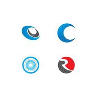 cirkel logo icoon vector