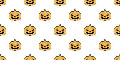 pompoen halloween naadloos patroon vector tekenfilm geest sjaal geïsoleerd herhaling behang tegel achtergrond illustratie icoon symbool tekening ontwerp