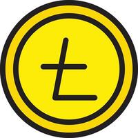 litecoin vector icoon