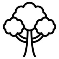 boom ecologie voorwerp icoon illustratie vector