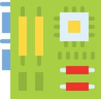 moederbord vector pictogram