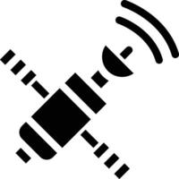 satelliet vector pictogram