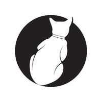 kat icoon logo vector sjabloon illustratie ontwerp