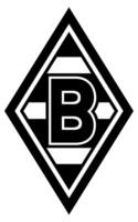 logo van de borussia monchengladbach bundesliga Amerikaans voetbal team vector