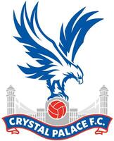 de logo van de kristal paleis Amerikaans voetbal club van de Engels premier liga vector