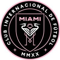 logo van de onder Miami majoor liga voetbal Amerikaans voetbal team vector