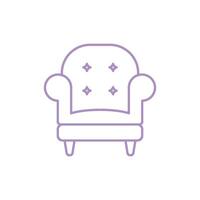 sofa bankstel icoon vector sjabloon illustratie ontwerp
