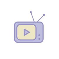 televisie icoon vector sjabloon illustratie ontwerp