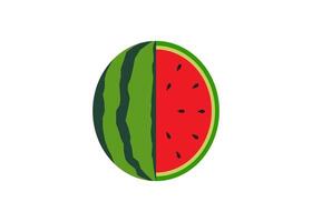 watermeloen icoon ontwerp vector