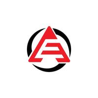 alfabet brief ae ea uniek logo vector sjabloon illustratie