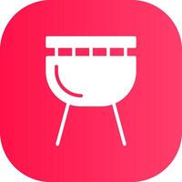 barbecue creatief icoon ontwerp vector