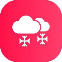 sneeuwen creatief icoon ontwerp vector