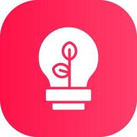 eco lamp creatief icoon ontwerp vector