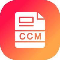 ccm creatief icoon ontwerp vector