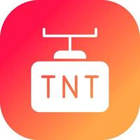 tnt creatief icoon ontwerp vector