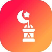 Ramadan creatief icoon ontwerp vector